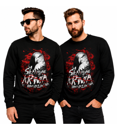 BLUZA SIŁA PŁYNIE Z KRWIĄ